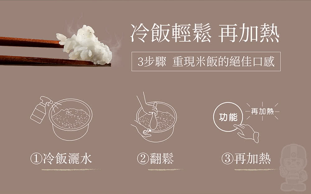 3步骤 重现米饭的绝佳口感