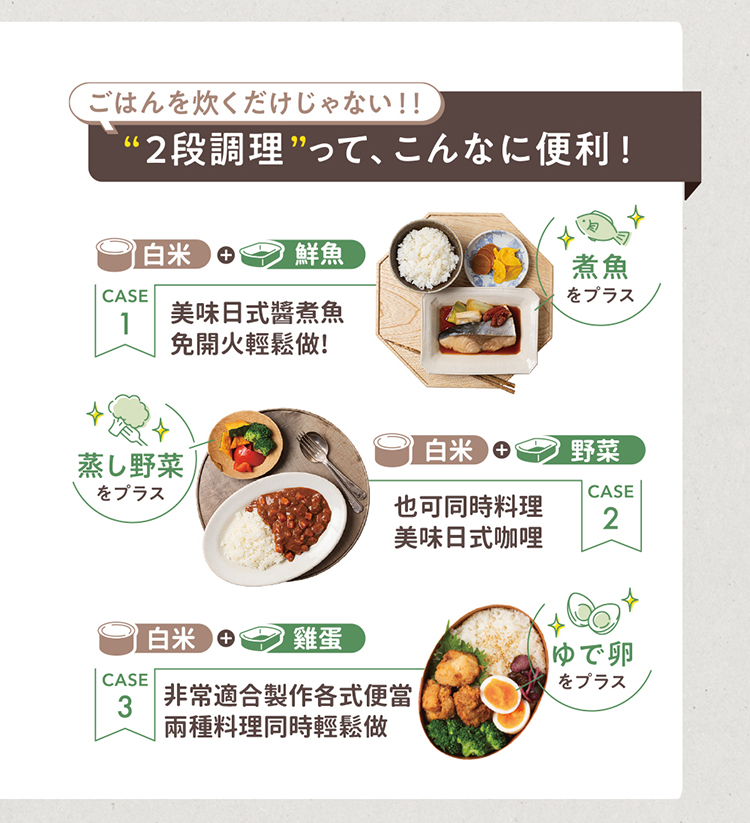 非常适合制作各式便当