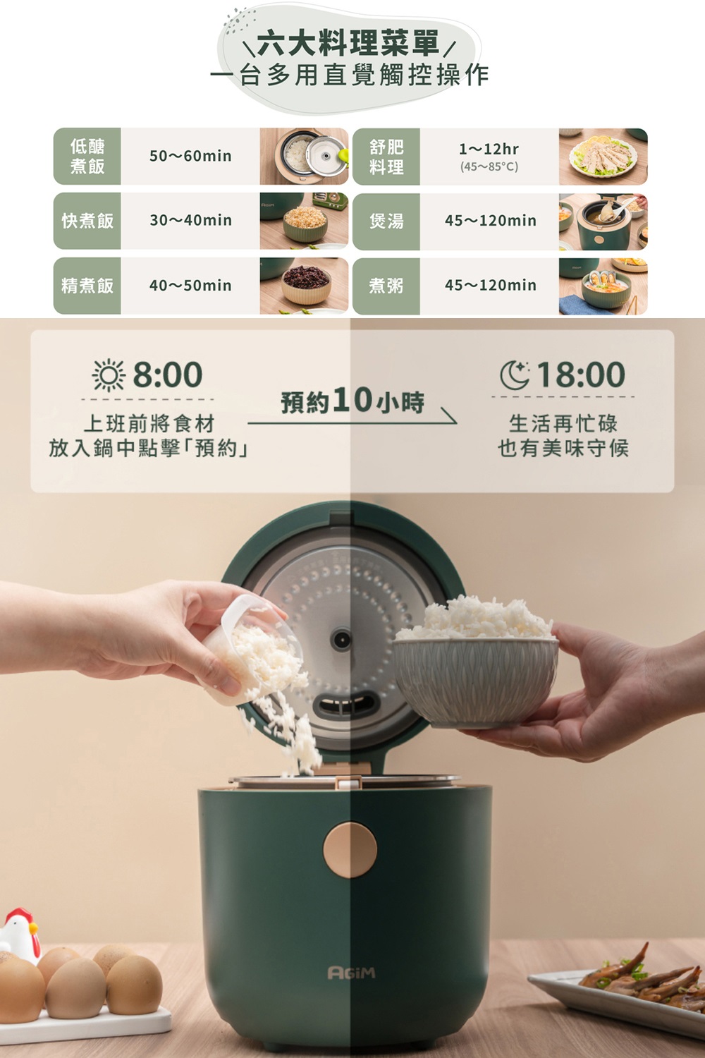 一台多用直觉触控操作