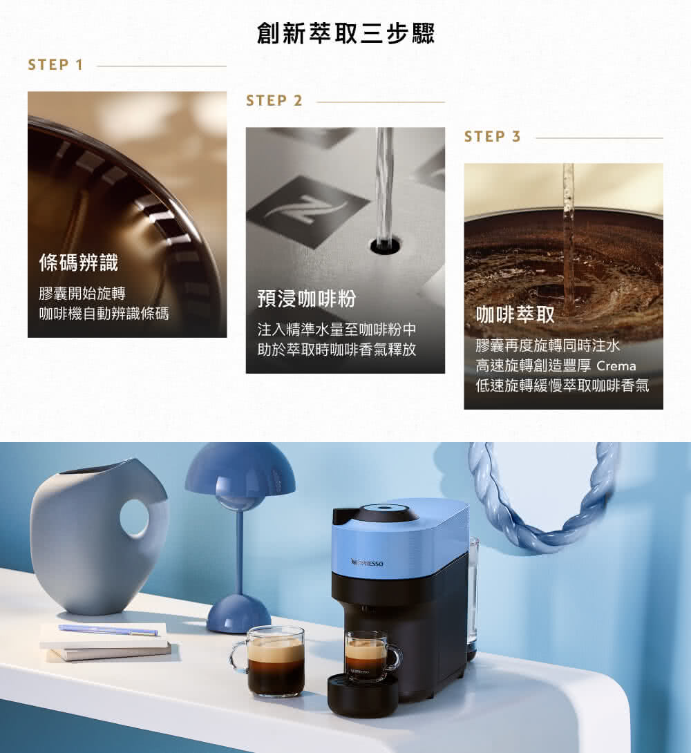 高速旋转创造丰厚 Crema