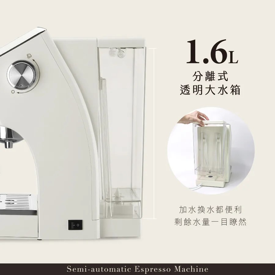 分离式 透明大水箱 加水换水都便利 剩余水量一目了然 
