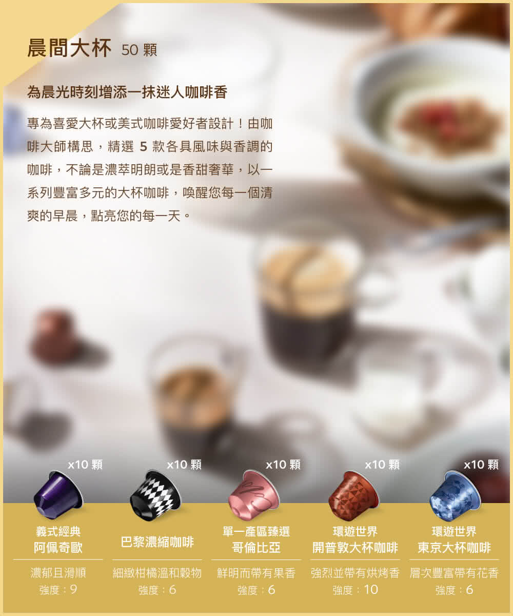 咖啡,不论是浓萃明朗或是香甜奢华,以一