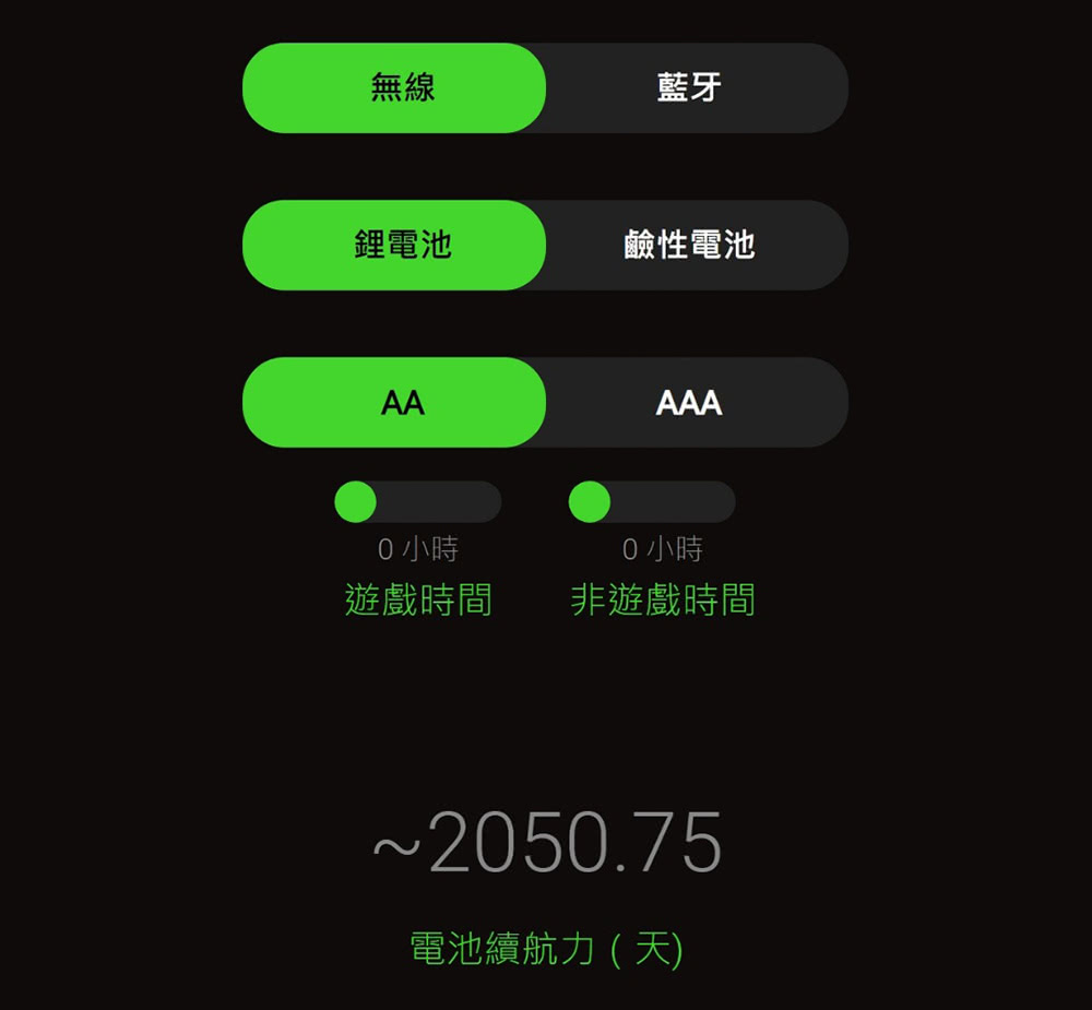 电池续航力  天