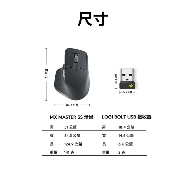 LOGI BOLT USB 接收器
