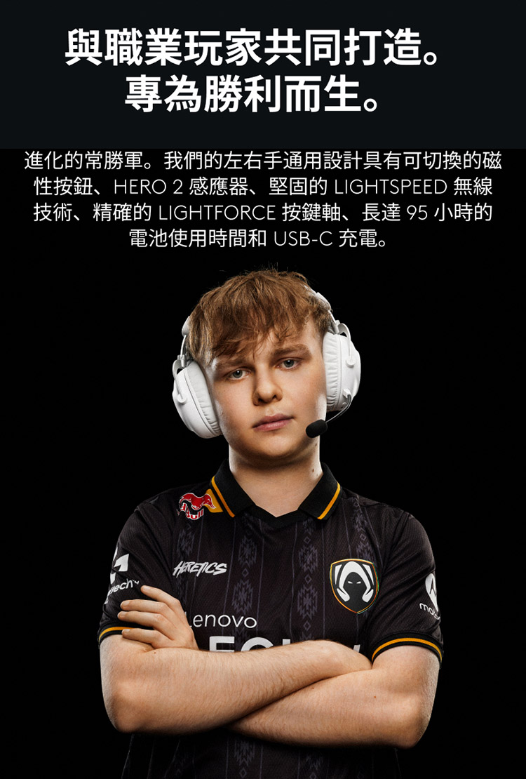 性按钮、HERO 2 感应器、坚固的 LIGHTSPEED 无线