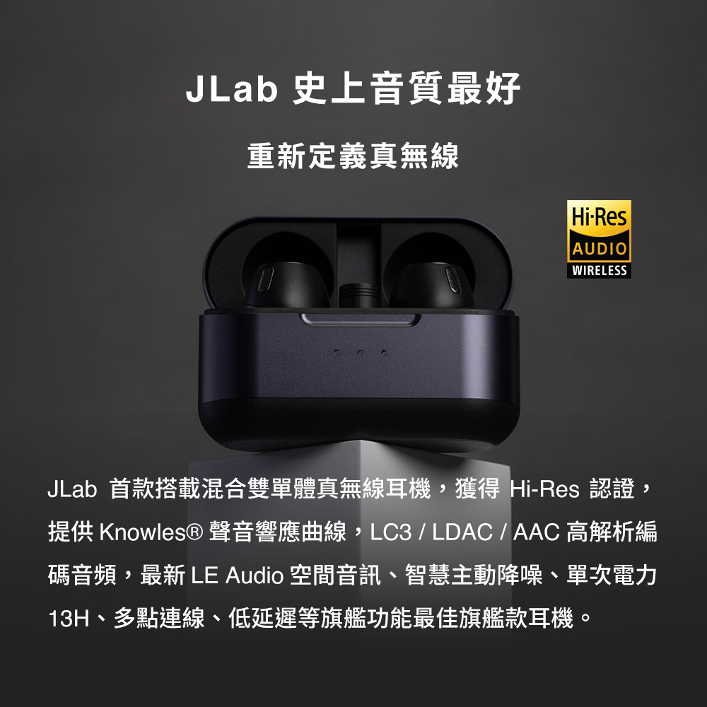 提供 Knowles声音响应曲线,LC3  LDAC  AAC 高解析编