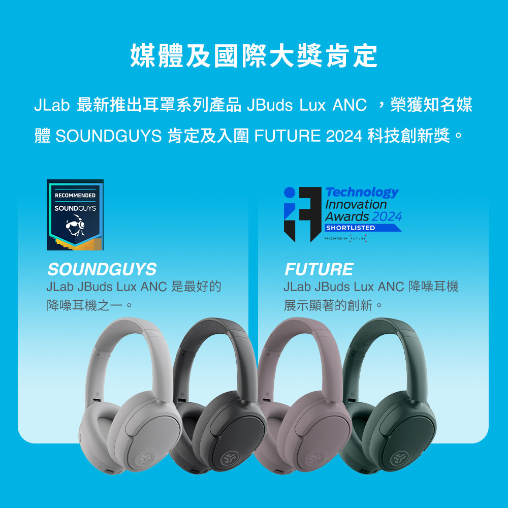 体 SOUNDGUYS 肯定及入围 FUTURE 2024 科技创新奖。